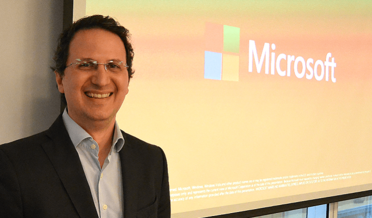 Jorge Cella, director de Tecnología y Filantropía de Microsoft Argentina y Uruguay
